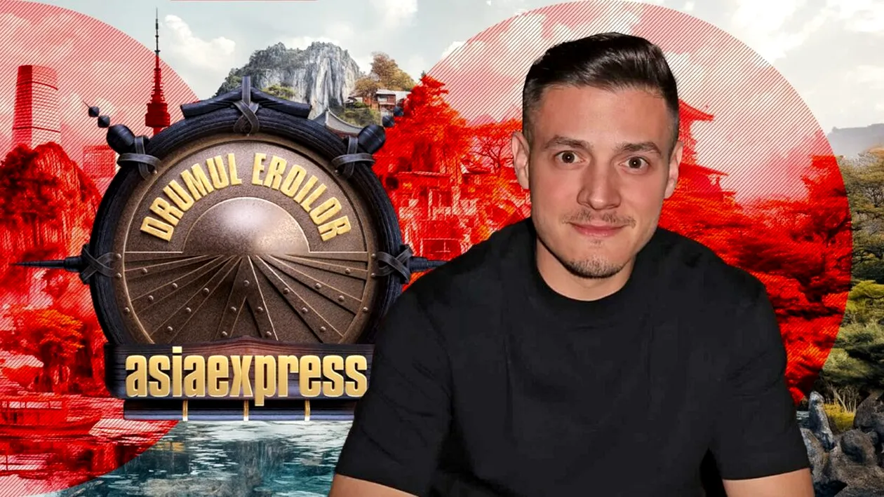 Surpriză la Asia Express 2026! Cu cine va face echipă Gabi Torje în competiție