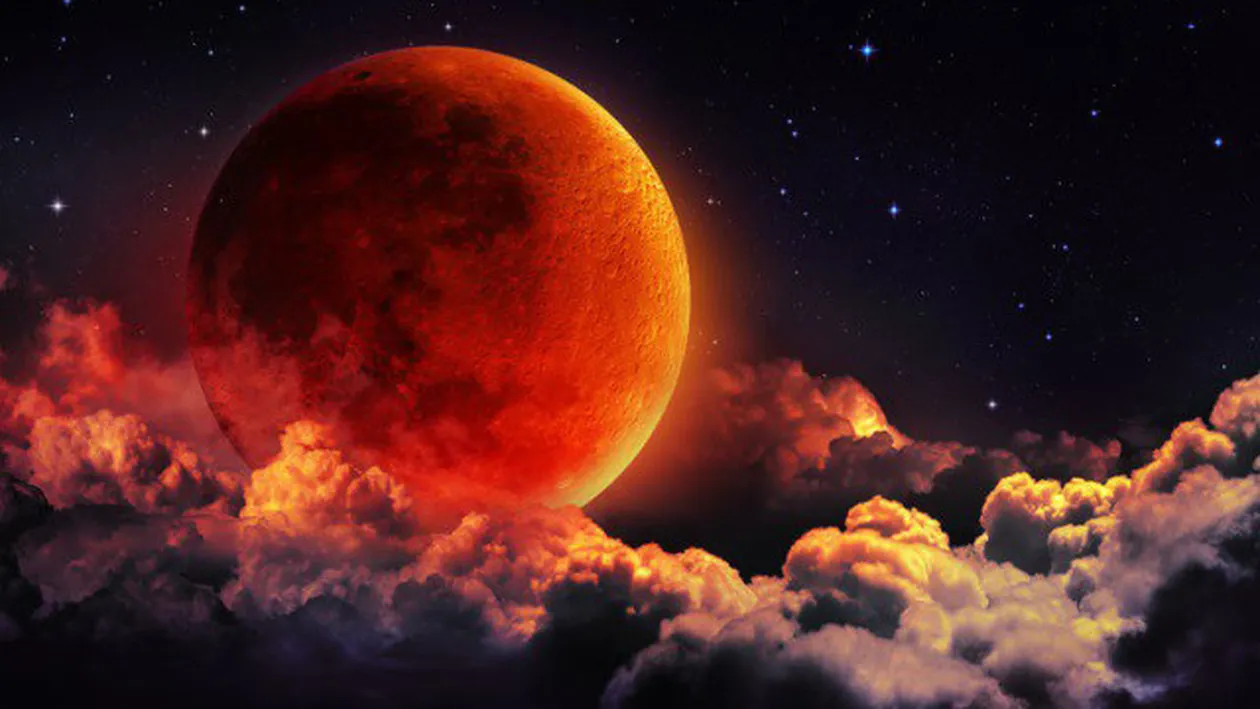 ECLIPSA totala de luna de pe 28 septembrie DEZLANTUIE semnele zodiacale. Care sunt efectele!