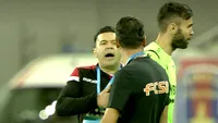 Scandal după eternul derby! Contra îl face zob pe Meme: ”Țipete, țipete, țipete!”
