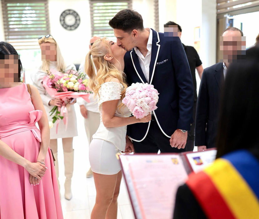 Andreea Bălan și Victor Cornea s-au căsătorit