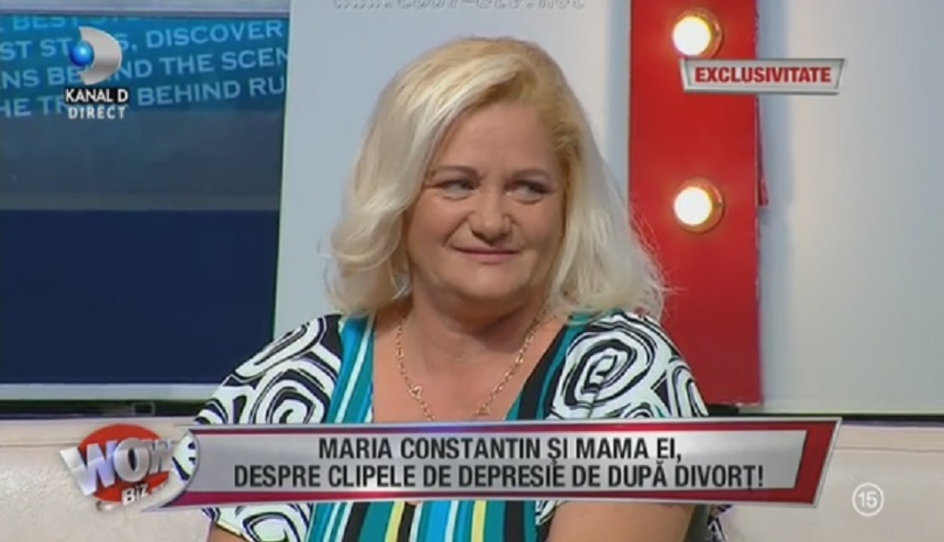 Maria Constantin, din nou în lacrimi la TV! Mama ei a pus-o într-o lumină proastă, după ce a dezvăluit ACEST SECRET