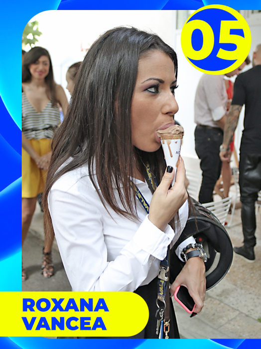 TOP 30 de vedete care au găsit soluţia perfectă împotriva caniculei! Roxana Vancea, Monica Gabor sau Laura Cosoi, show cu îngheţată şi… 