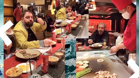 Dovada filmată că Florin Salam a dat uitării orice "probleme". Cum a petrecut cu familia și prietenii la cel mai tare "japonez" din Capitală