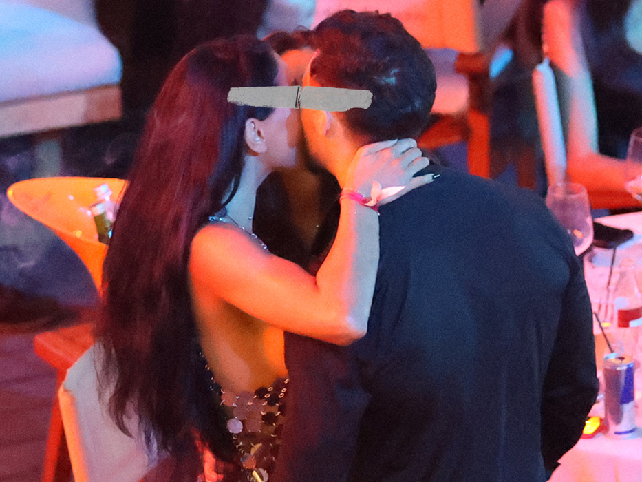 Un sărut care i-a luat prin surprindere pe fanii lui Tyga (Foto: CANCAN.RO)