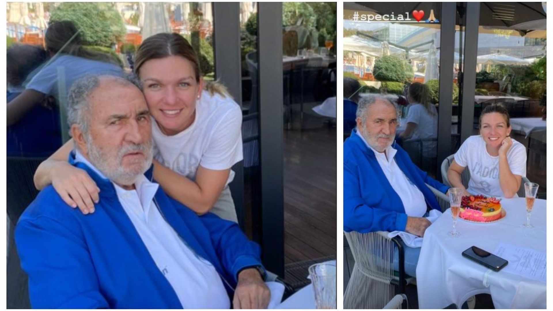 A "fentat-o", dar n-a uitat-o! Ce cadou a primit Simona Halep de la Ion Ţiriac, de ziua ei?