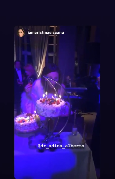 Adina Alberts, rasfățată cu cadouri de lux de ziua ei. Ce pantofi și-a luat Gabriela Cristea la little black dress, care i-a ascuns burtica de gravidă