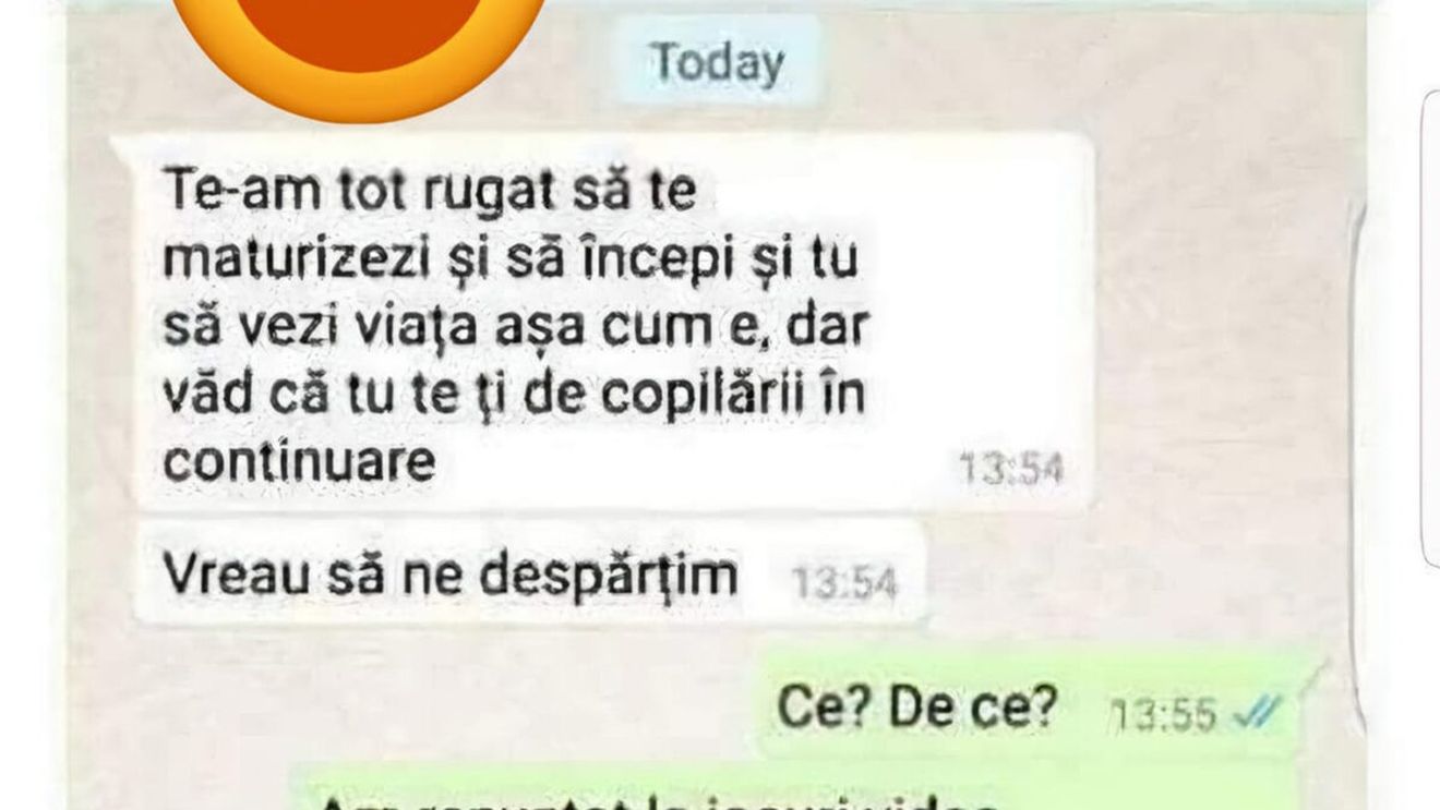 Bancul sfârșitului de săptămână | "Te-am rugat să te maturizezi"