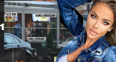 Bianca Drăgușanu l-a iertat pe Alex Bodi. Oana Zăvoranu a mediat “pacea definitivă” în controversatul cuplu, la Trattoria “Il Calcio”