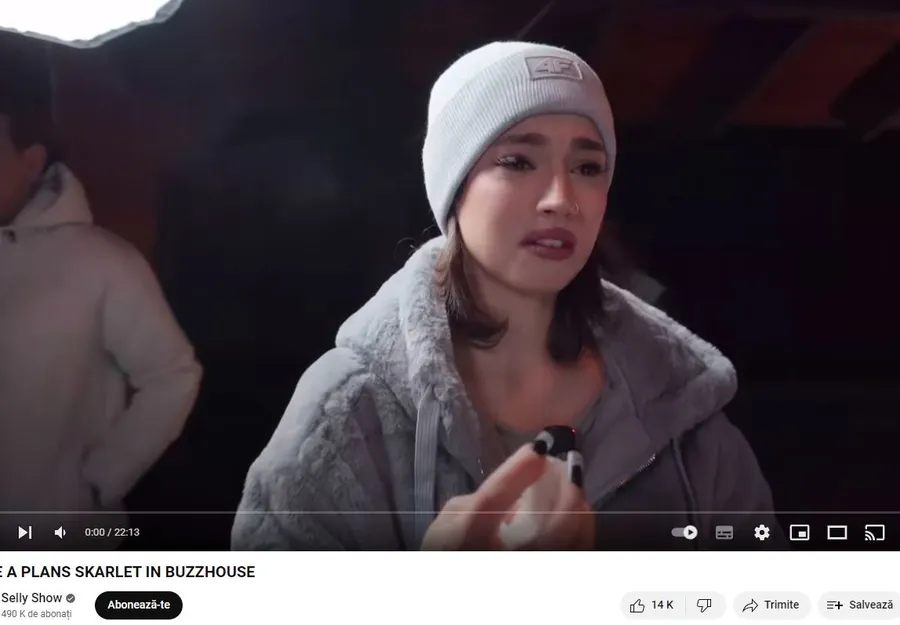 Skarlet a creat multă controversă în Buzzhouse