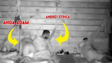 Ce au surprins camerele cu infraroşu în miez de noapte, la Exatlon! Anda Adam şi Andrei Stoica au unit saltelele şi... Se vede foarte clar!