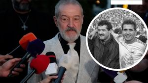 Gigi Becali, declaraţii SAVUROASE la nunta Kirei Hagi! Latifundiarul din Pipera şi „Regele” au depănat amintiri din tinereţe: „Am o vârstă, nu mai merge acum, dar nebunia inimii...”