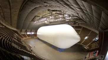 VIDEO Vezi aici cum arata cel mai mare dirijabil din lume!