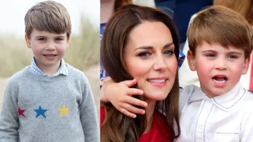 Detaliul controversat din spatele portretului Prințului Louis! Fotografia a fost publicată cu ocazia zilei de naștere a fiului cel mic a lui Kate Middleton