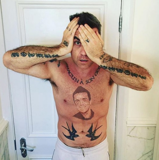Soția lui Robbie Williams i-a făcut cadou artistului o plantație întreagă de marijuana