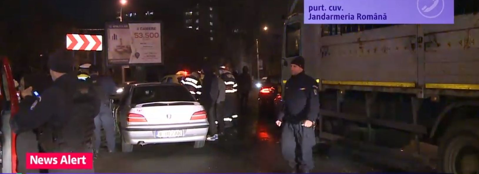 Autorul carambolului de luni din Capitală este un jandarm beat! A fost deschis dosar penal