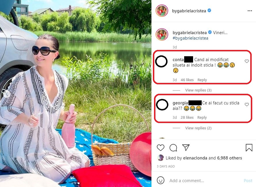 Gabriela Cristea a început să își modifice pozele înainte să le publice? Internauții vigilenți au taxat-o dur: “Mințiți poporul ca de obicei / Cât ești de deformată”