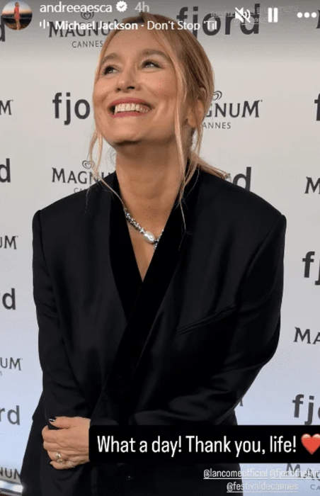 Andreea Esca, apariție spectaculoasă la Cannes 2026! Ce ținută a purtat prezentatoarea de la Pro TV