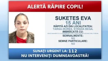 Adolescenta luată cu forța de pe o stradă din Târgu Mureș a fost găsită