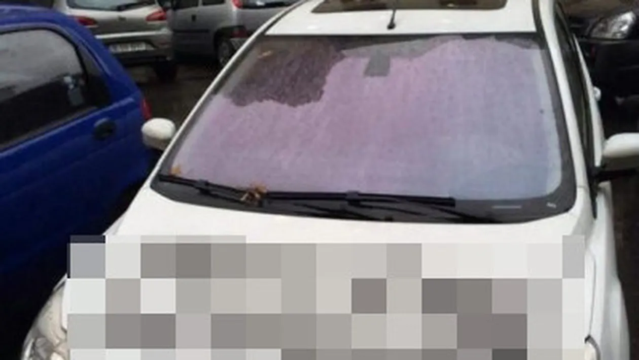 Un bucureştean a parcat pe trecerea de pietoni şi s-a dus să-şi rezolve treburile. Când s-a întos, s-a luat cu mâinile de cap