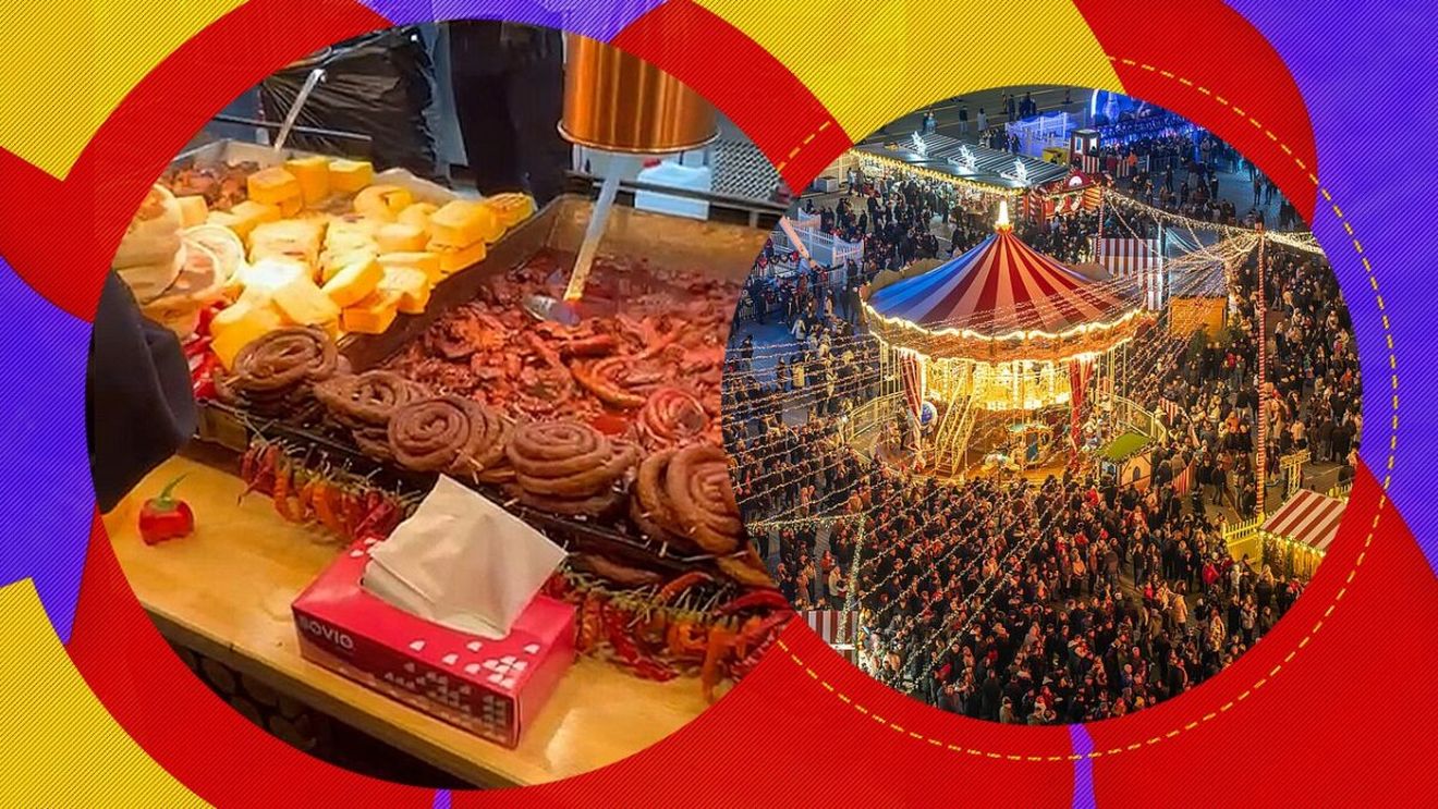 Cât costă, de fapt, o porție de fasole cu ciolan la Târgul de Crăciun din Piața Constituției