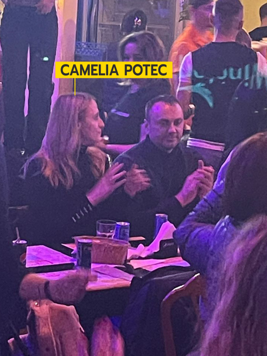 Camelia Potec, surprinsă într-un club de fițe. Cum s-a distrat campioana olimpică până târziu în noapte