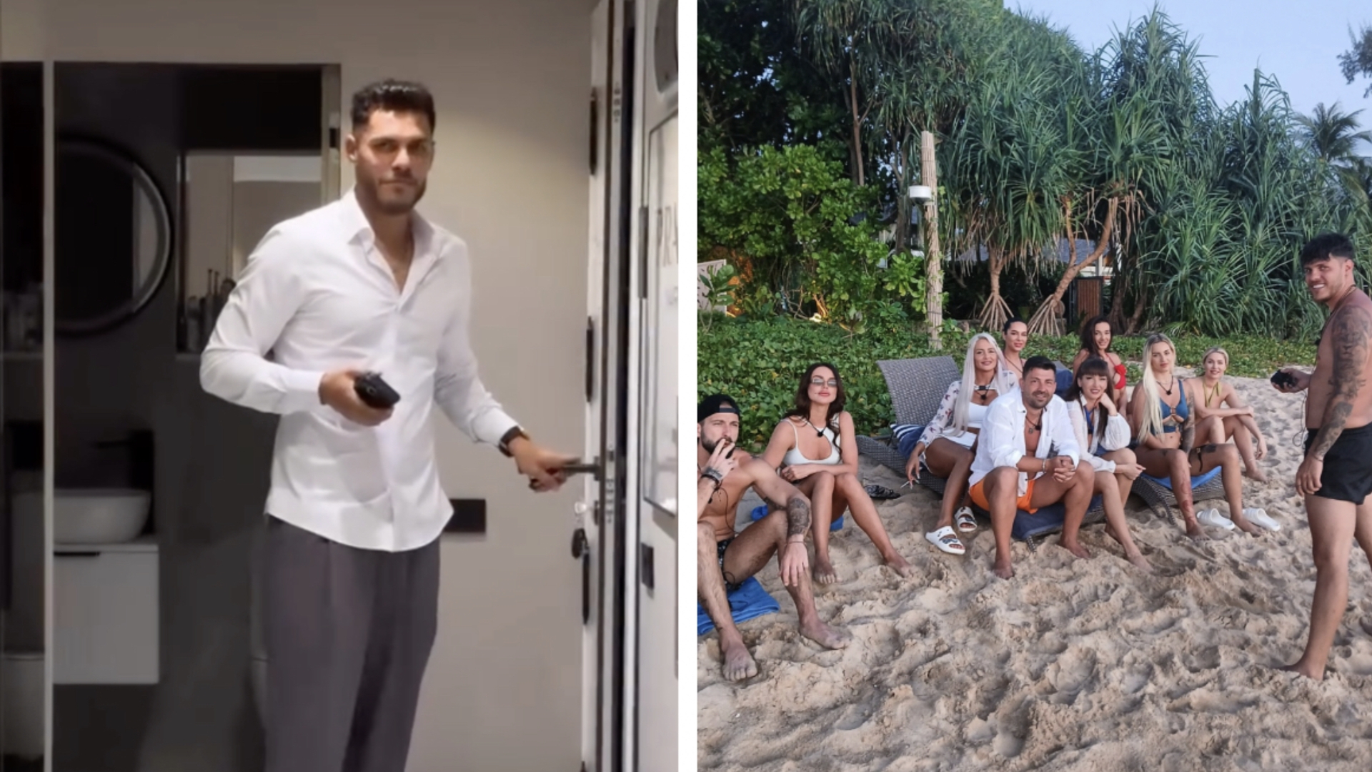 Andrei Lemnaru de la Insula Iubirii, acasă la una dintre ispite! Cum a fost filmat fostul logodnic al Ellei Vișan: ”I-am făcut loc în viața mea”