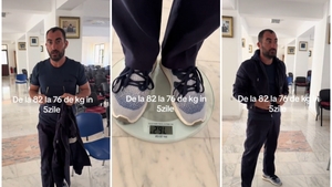 Dieta lui Pescobar. Cum a dat jos 6 kg în 5 zile: „Din clasa a 3 a nu am mai avut 76 kg”