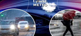 Vreme rece în toată țara. Unde vor fi ploi, lapoviță și ninsori. Meteorologii ANM, detalii de ultimă oră pentru Gândul