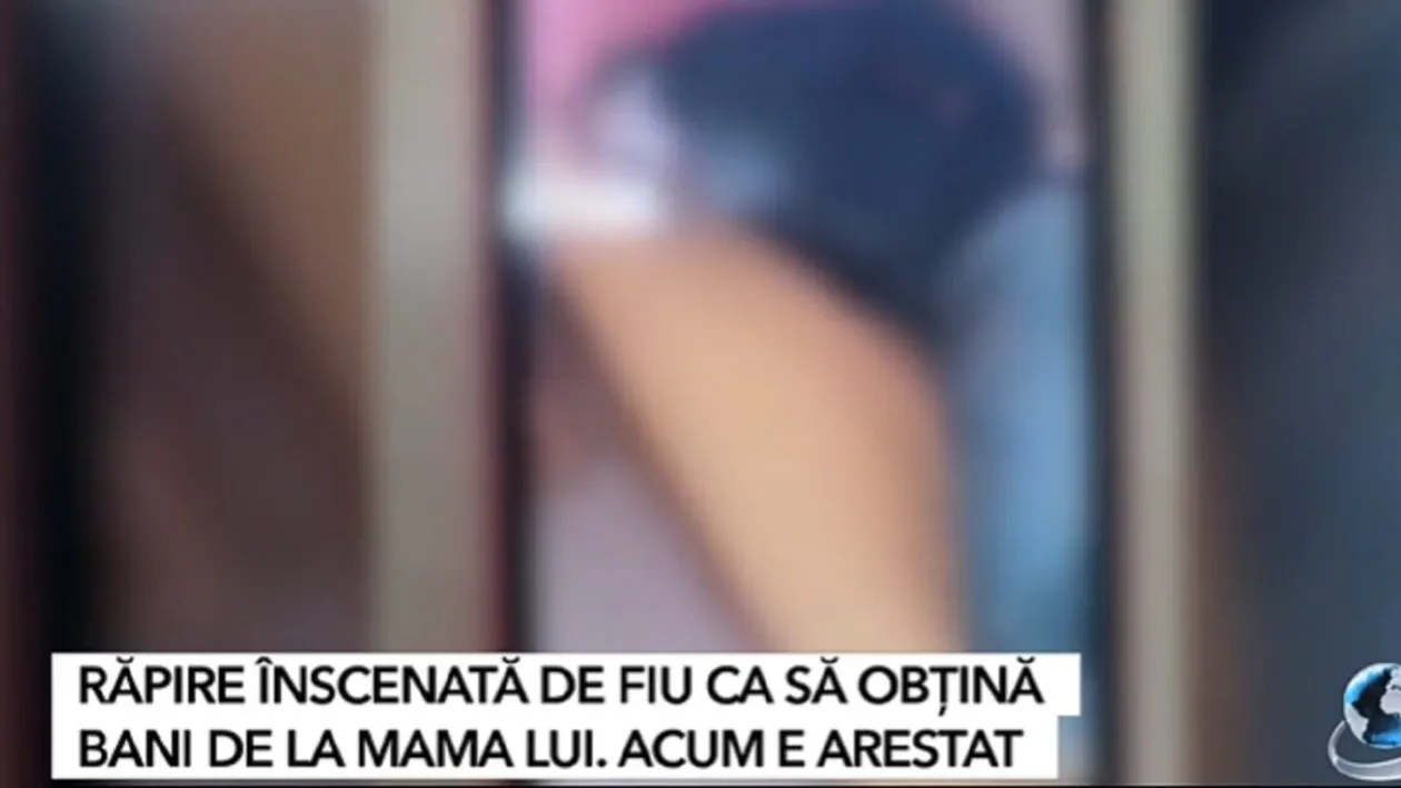 De-a râsul-plânsul! Un bucureștean și-a înscenat răpirea, pentru a obține bani din pensia mamei sale. Acum se află în arest