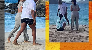 Avem imaginile senzaționale cu Mike Tyson! Legendarul campion al supergreilor face show și-n paradisul tropical St. Barts!