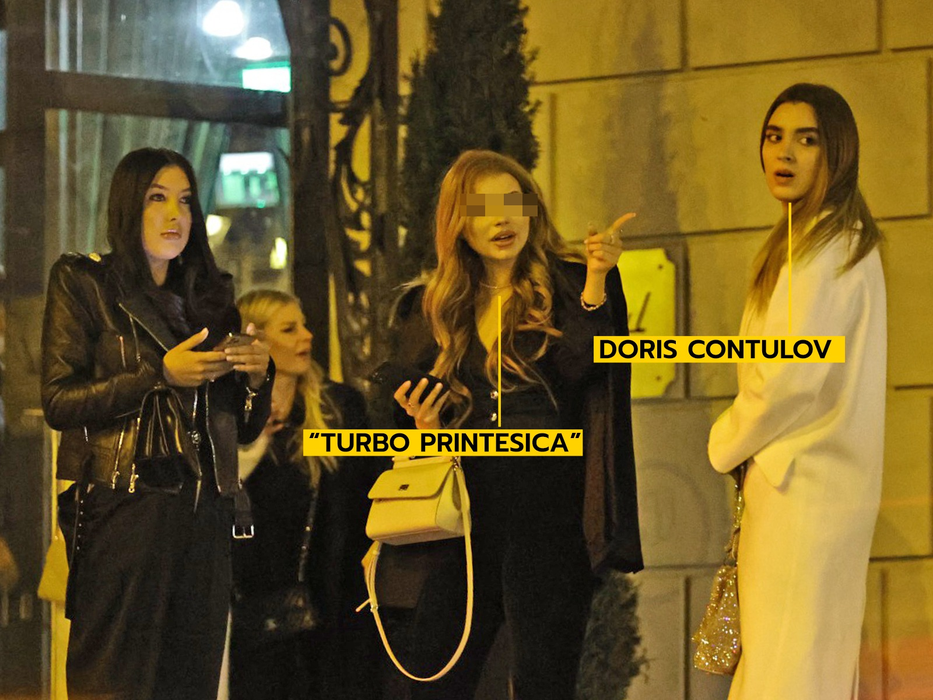 ”Turbo Prințesica”, alături de Doris. fosta iubită a lui Ionuț Radu (Foto: CANCAN.RO)