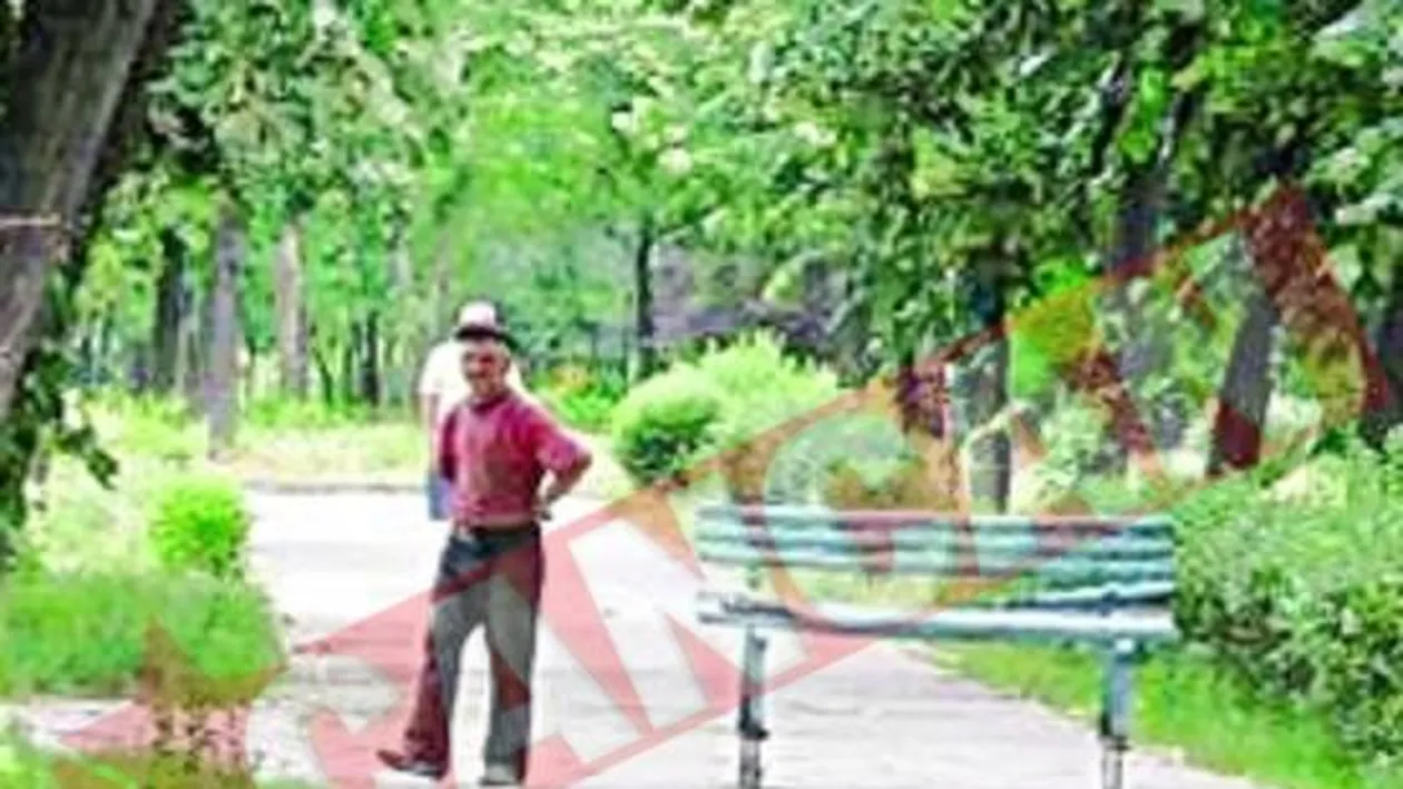 Au inceput sa ridice bancile din Parcul Tineretului