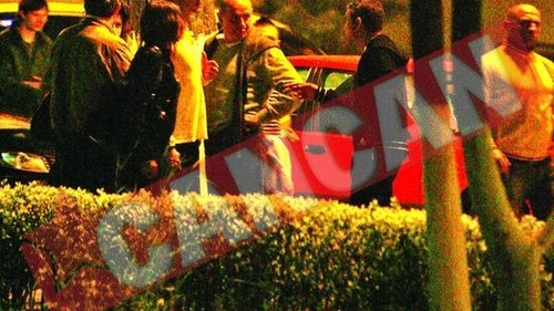 George Copos cu Maserati-ul la discoteca