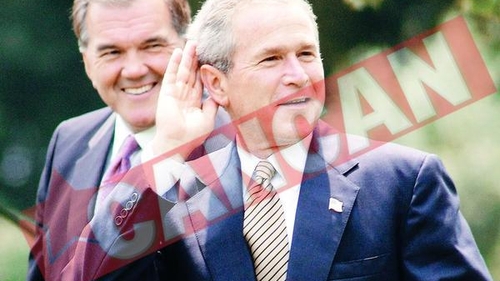 Bush s-a lasat cu greu de baut