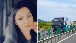 Ea este Ionela, șoferița de TIR care și-a pierdut viața pe A1 după ce a făcut infarct. Avea doar 41 de ani