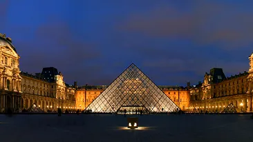Capricii de vedete! Au inchiriat palatul Louvre doar pentru ei