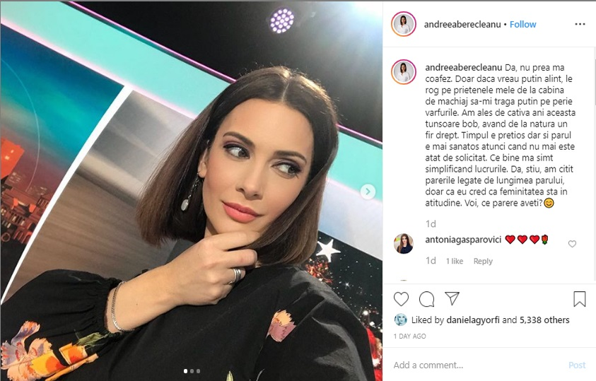 Andreea Berecleanu a pozat goală în cadă. Imaginea cu prezentatoarea Observatorului, pusă sub lupă de cârcotași