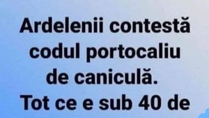 BANCUL ZILEI | Ardelenii contestă codul portocaliu de caniculă