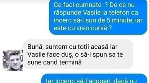 BANCUL ZILEI | "De ce nu răspunde Vasile la telefon, că-l sun de 5 minute?"