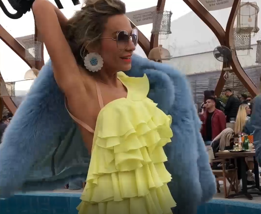Anna Lesko, la un pas de “viol” la NUBA Mamaia!