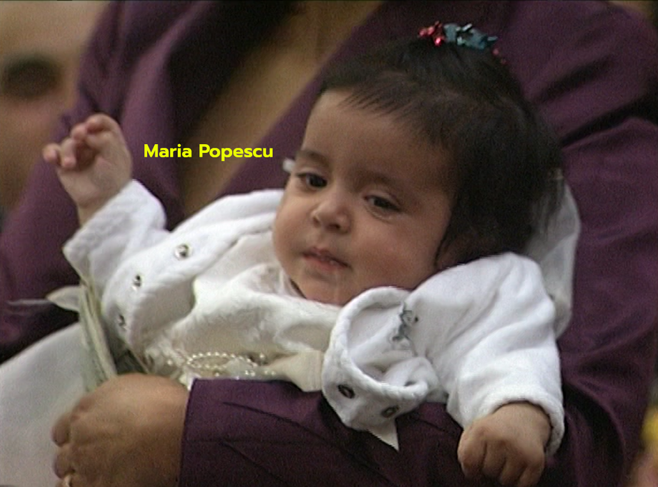 Maria Popescu, în ziua botezului (SURSA FOTO: CANCAN.RO)