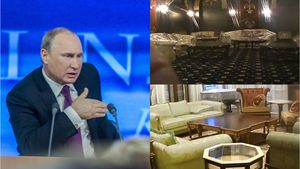 Cum arată palatul lui Vladimir Putin construit pe malul Mării Negre. Ar fi cotat la un miliard de euro. FOTO