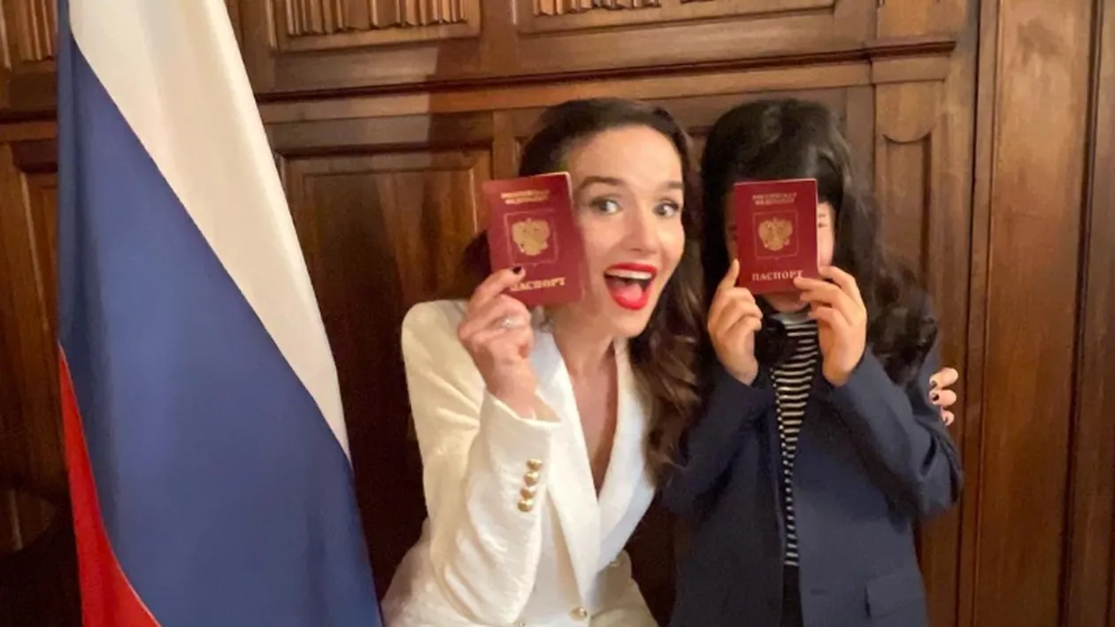 Promisiunea lui Putin. Natalia Oreiro și fiul ei au primit pașapoartele rusești! VIDEO