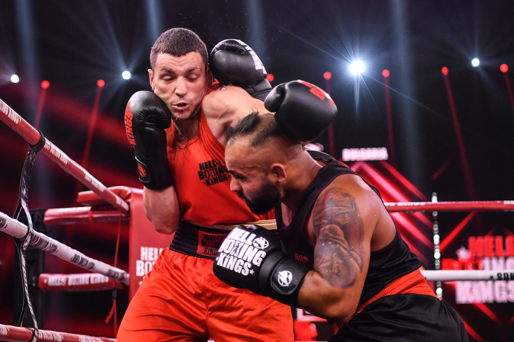 Alexandru Macingo în ringul HELL Boxing Kings