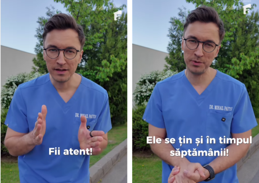 Doctorul Mihail vorbește despre emisiunea de la Antena 1. Sursă: Instagram