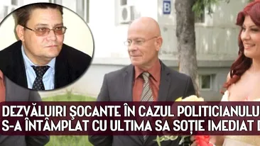 Dezvăluiri ŞOCANTE în cazul politicianului ucis! Ce s-a întâmplat cu ultima sa soţie imediat după crimă