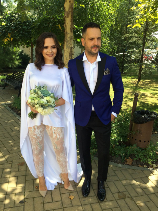 Cristina Șișcanu a purtat o ținută inedită la fericitul eveniment