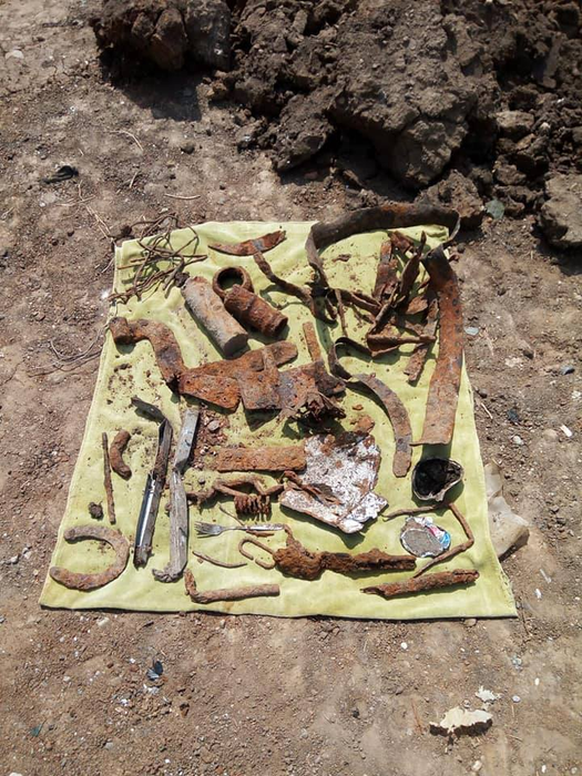 Alte obiecte de metal descoperite cu ocazia cercetărilor