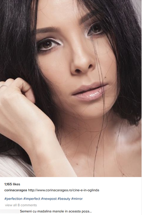 Corina Caragea este o femeie extrem de sexy