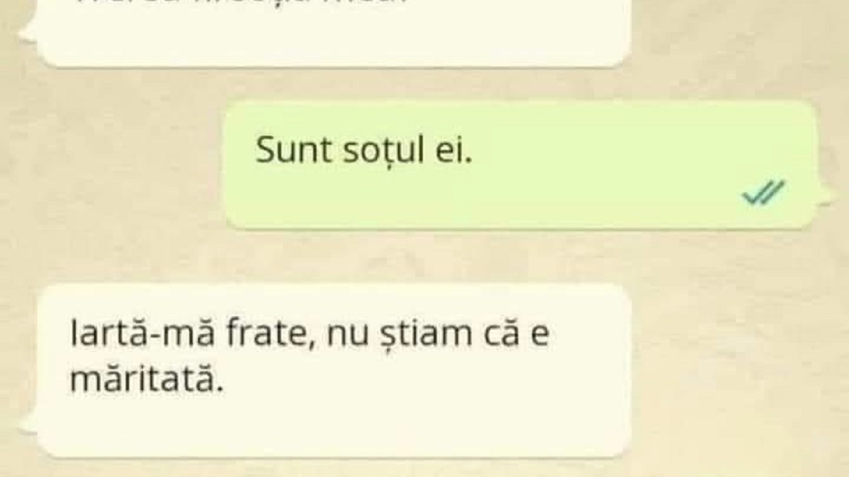BANC | Un tip își încearcă norocul: ”Vrei să fii soția mea?”